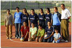 Girls volley ball team